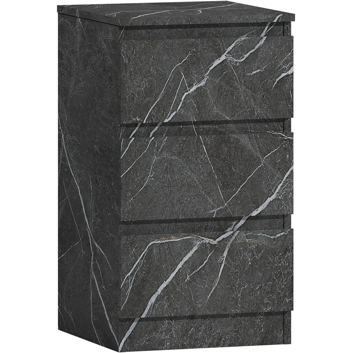 ZITA 3 Drawer Bedside Table – image 5