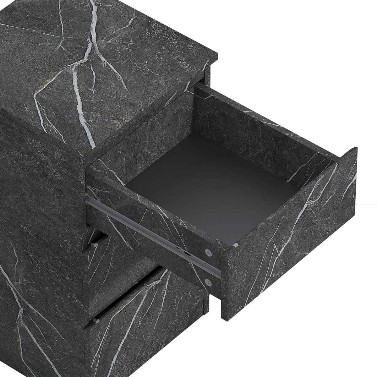 ZITA 3 Drawer Bedside Table – image 7