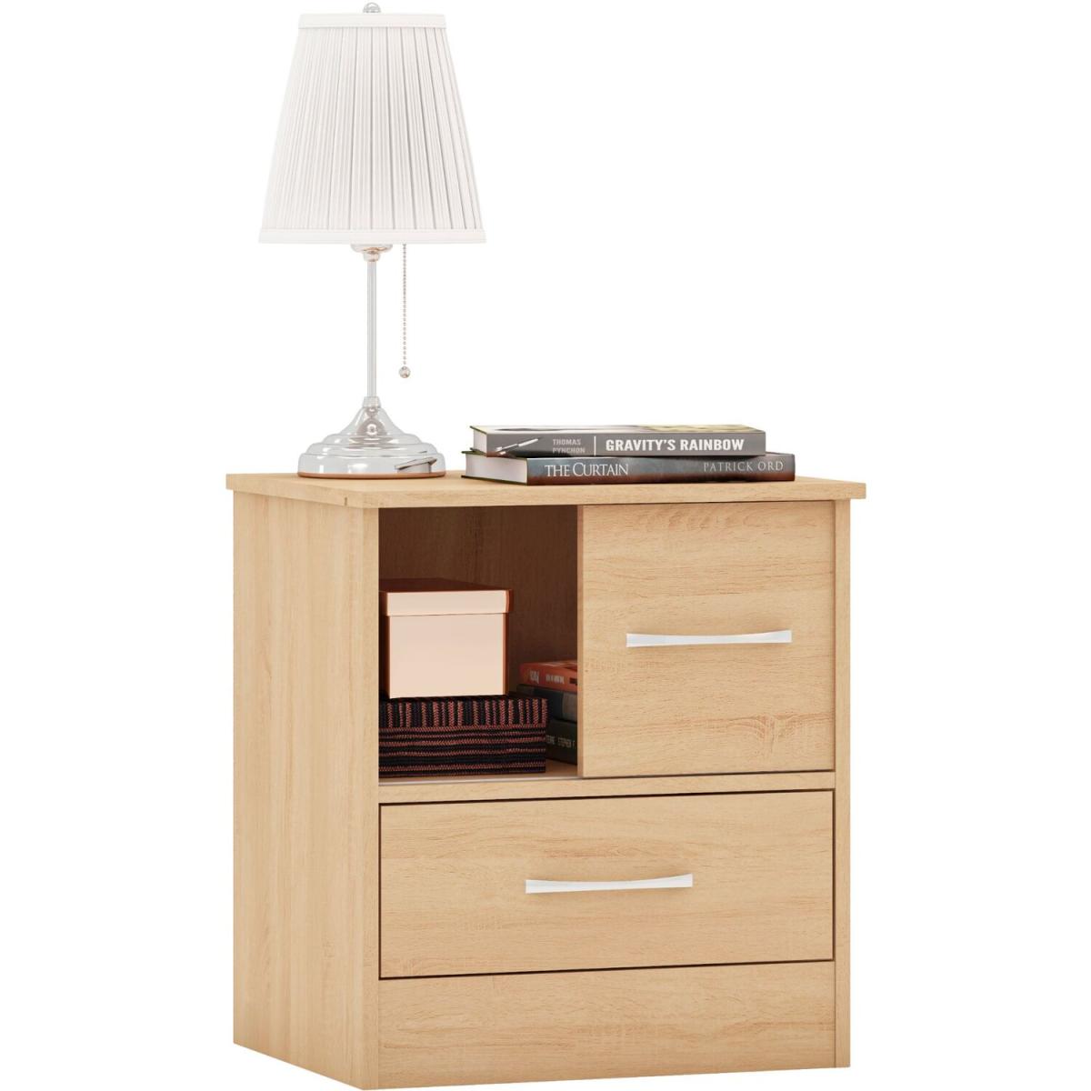 Nevada Sliding Door Bedside - Sonoma Oak – image 4