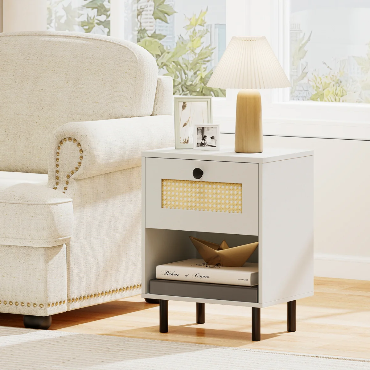 Boho Style Bedside Table – image 5