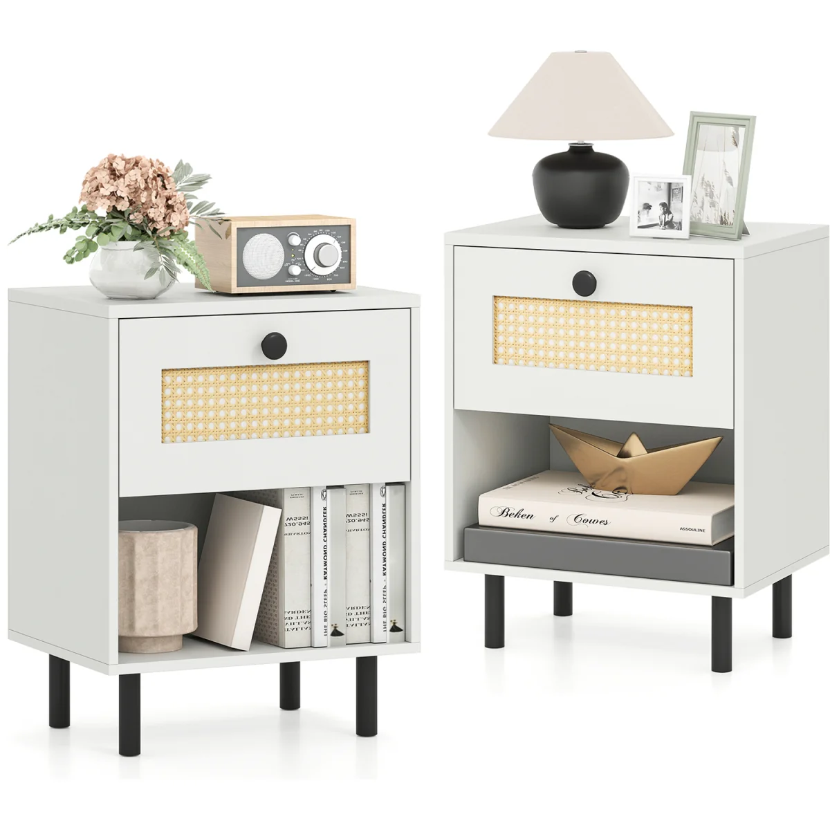 Boho Style Bedside Table – image 6