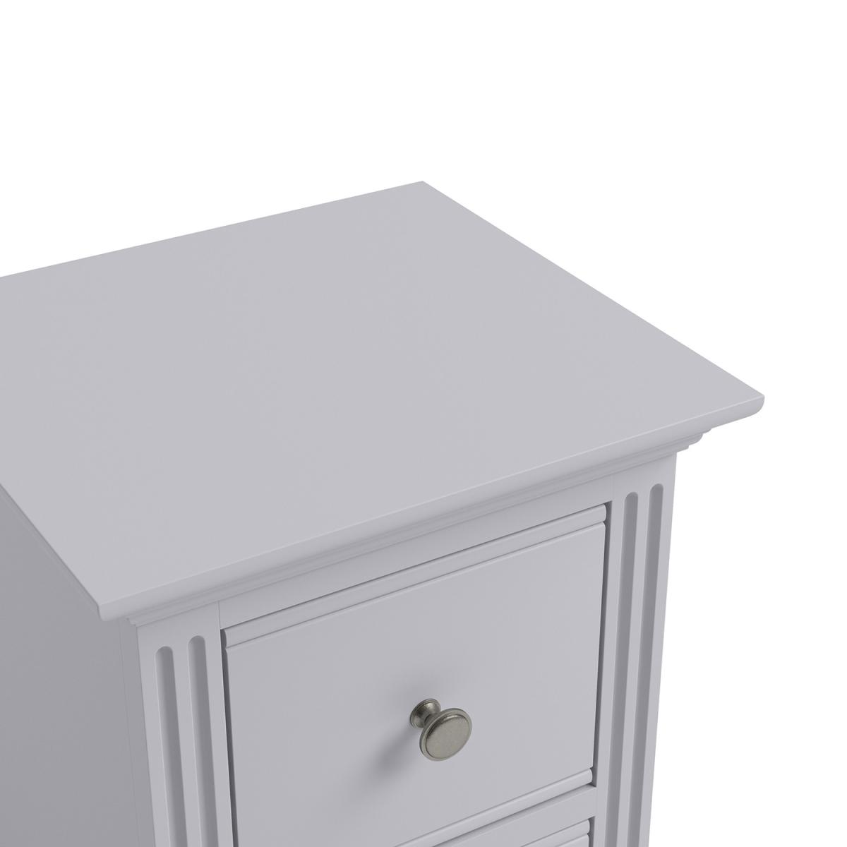 Harringworth Small Bedside Cabinet - Moonlight Grey – image 4