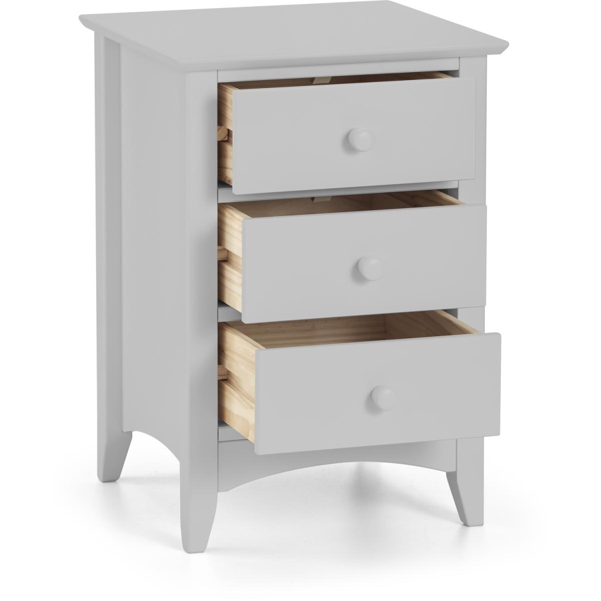 Cameo Grey Bedside - Dove Grey – image 3