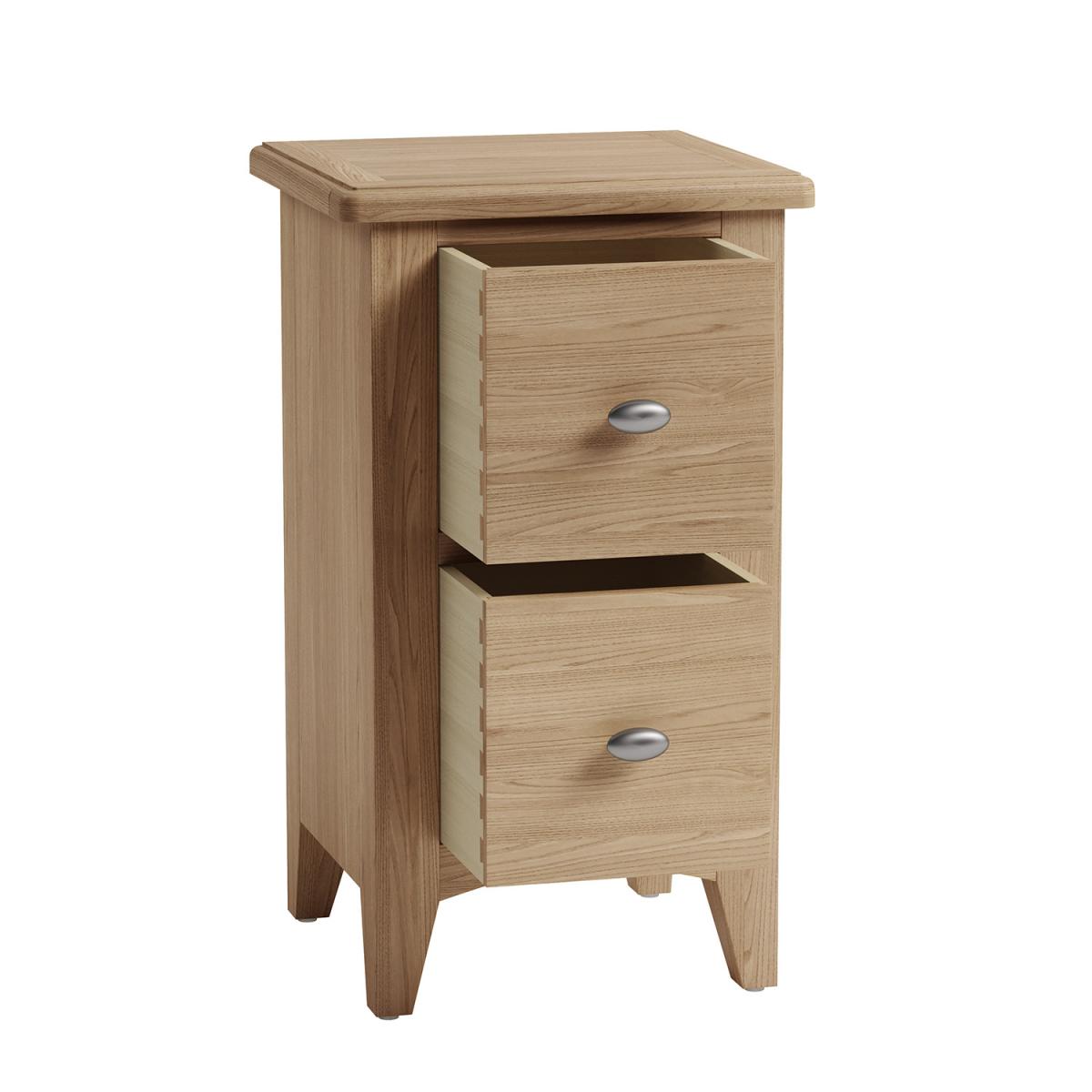Ashford Small Bedside Cabinet - Light Oak – image 3