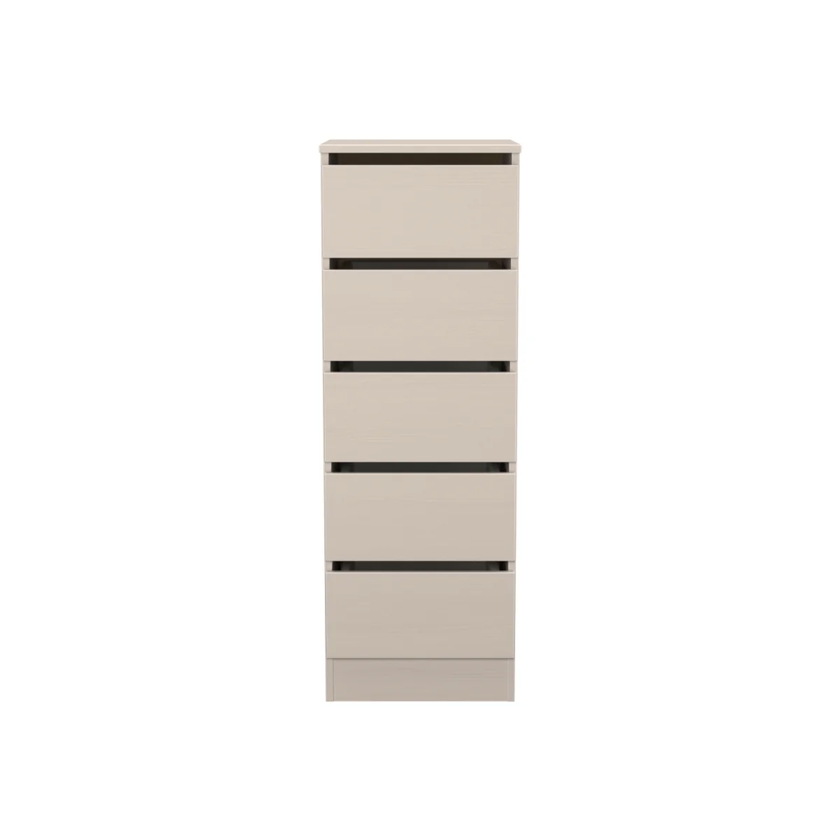 Crosby 5 Drawer Tall Bedside Cabinet in Kashmir Ash - Kashmir Ash – image 1