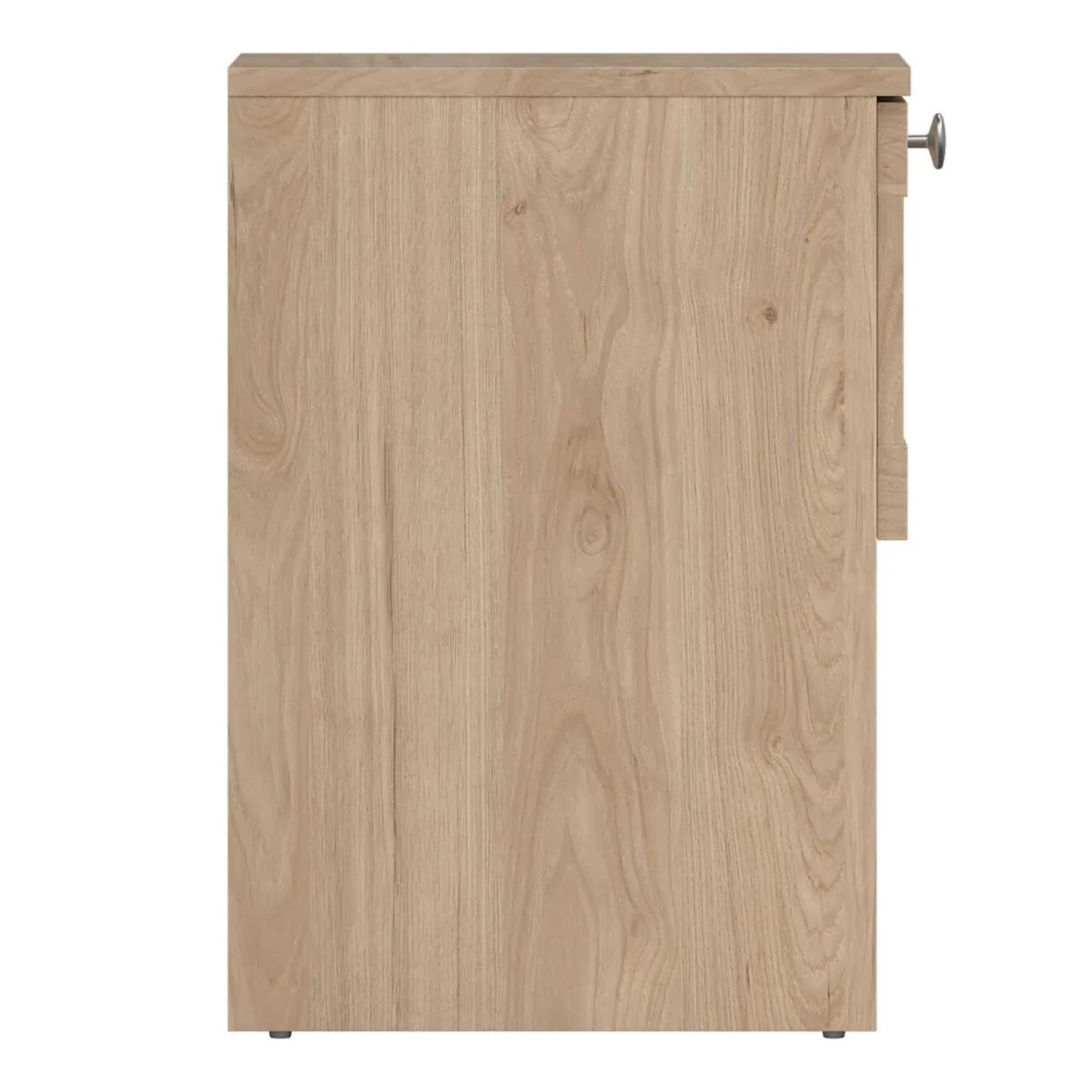 Cherryfern Natural Oak Bedside Table - 1 Drawer, 1 Open Shelf - Neutral – image 4