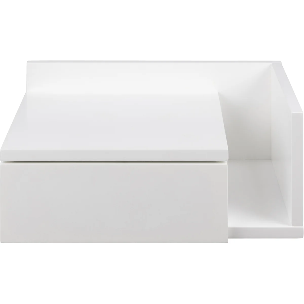 Ashlan Square Bedside Table with 1 Drawer - Oak – image 16