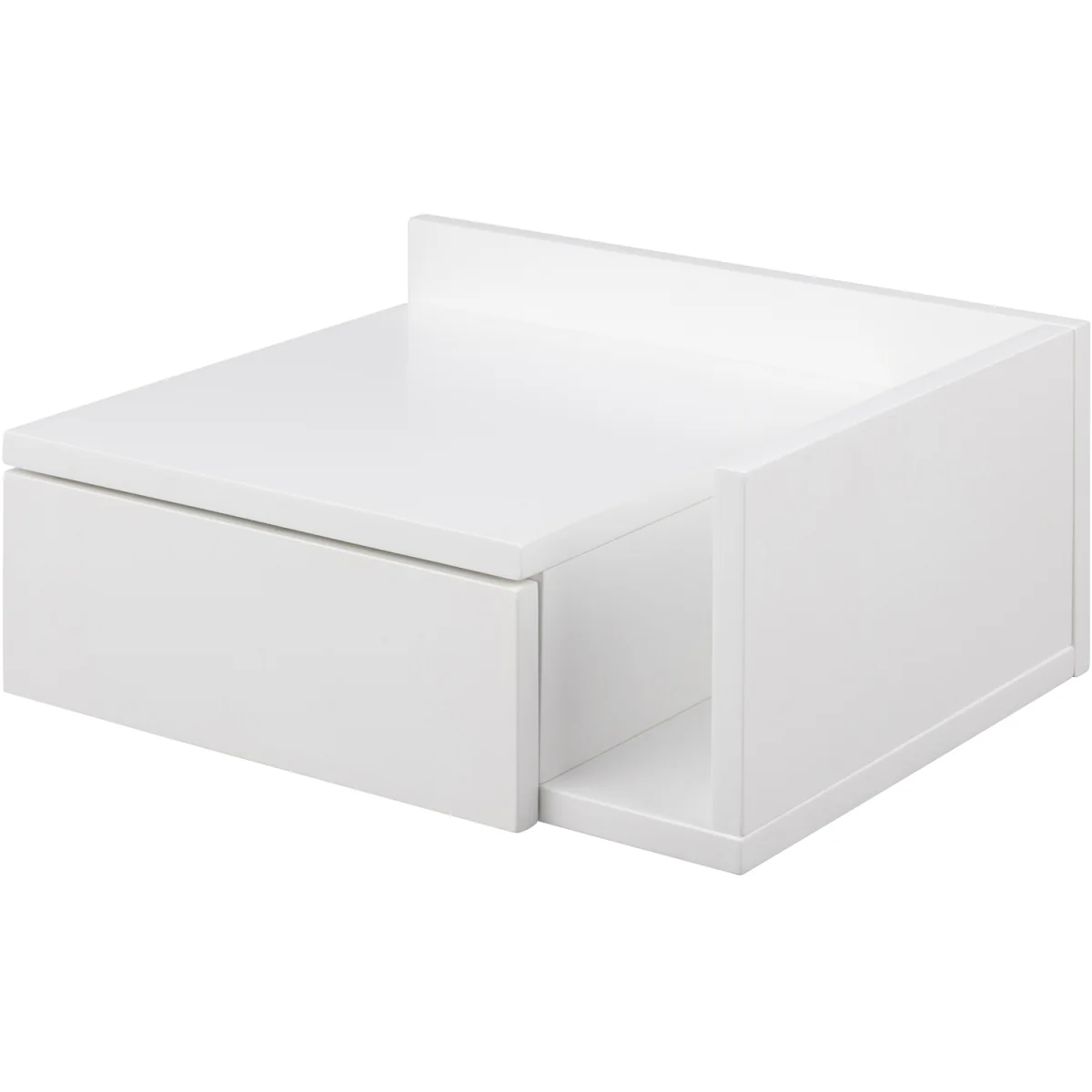 Ashlan Square Bedside Table with 1 Drawer - Oak – image 18