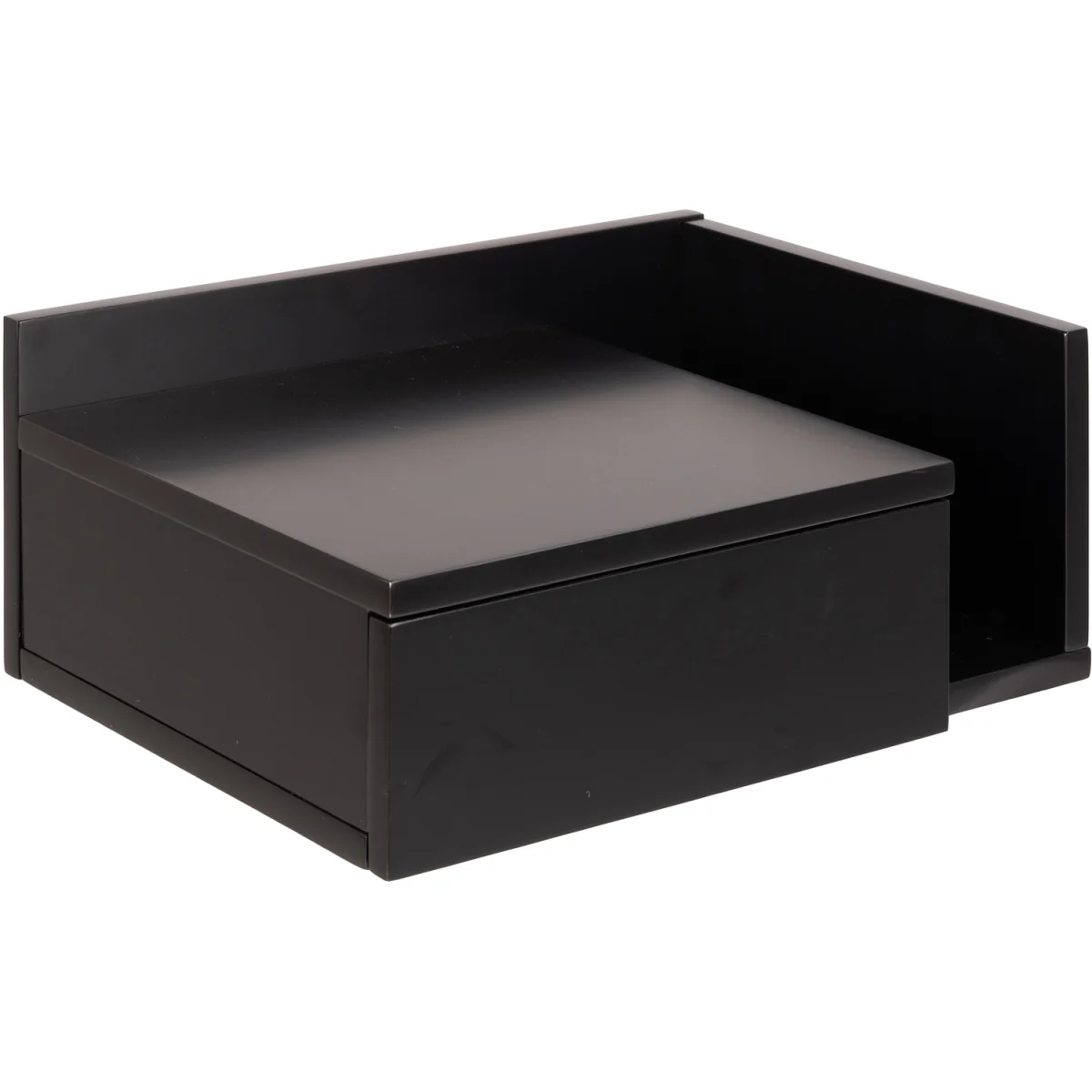 Ashlan Square Bedside Table with 1 Drawer - Oak – image 9