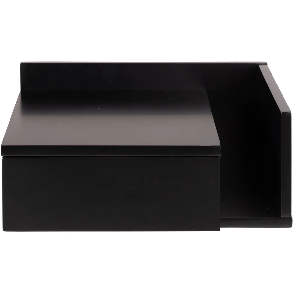 Ashlan Square Bedside Table with 1 Drawer - Oak – image 10
