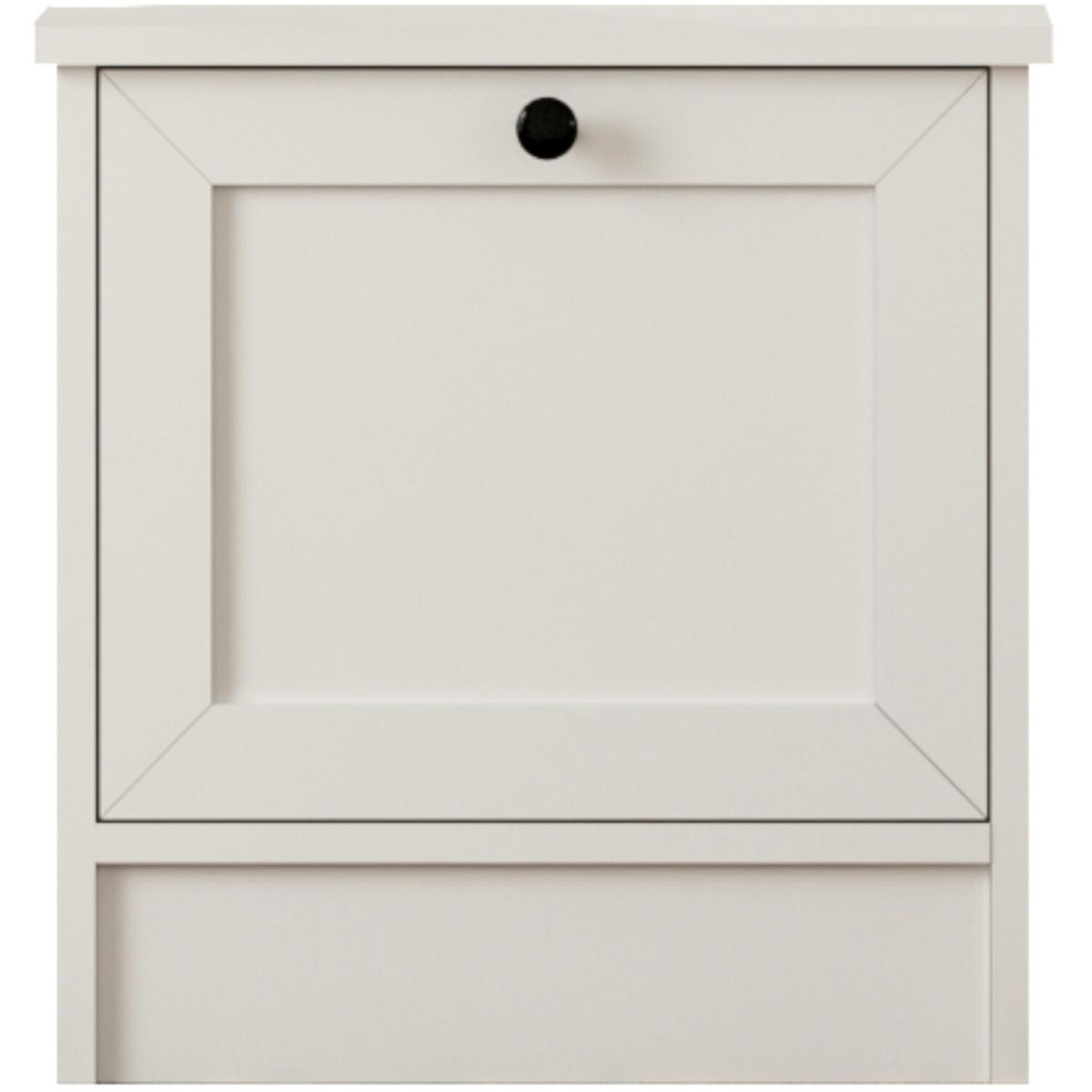 DAISY 1 Door Bedside Table - White – image 2