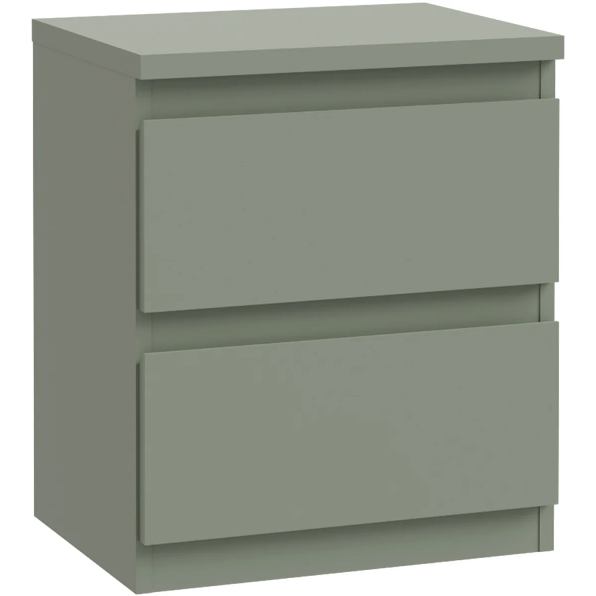 Edmore 2 Drawer Bedside - Light Grey – image 17