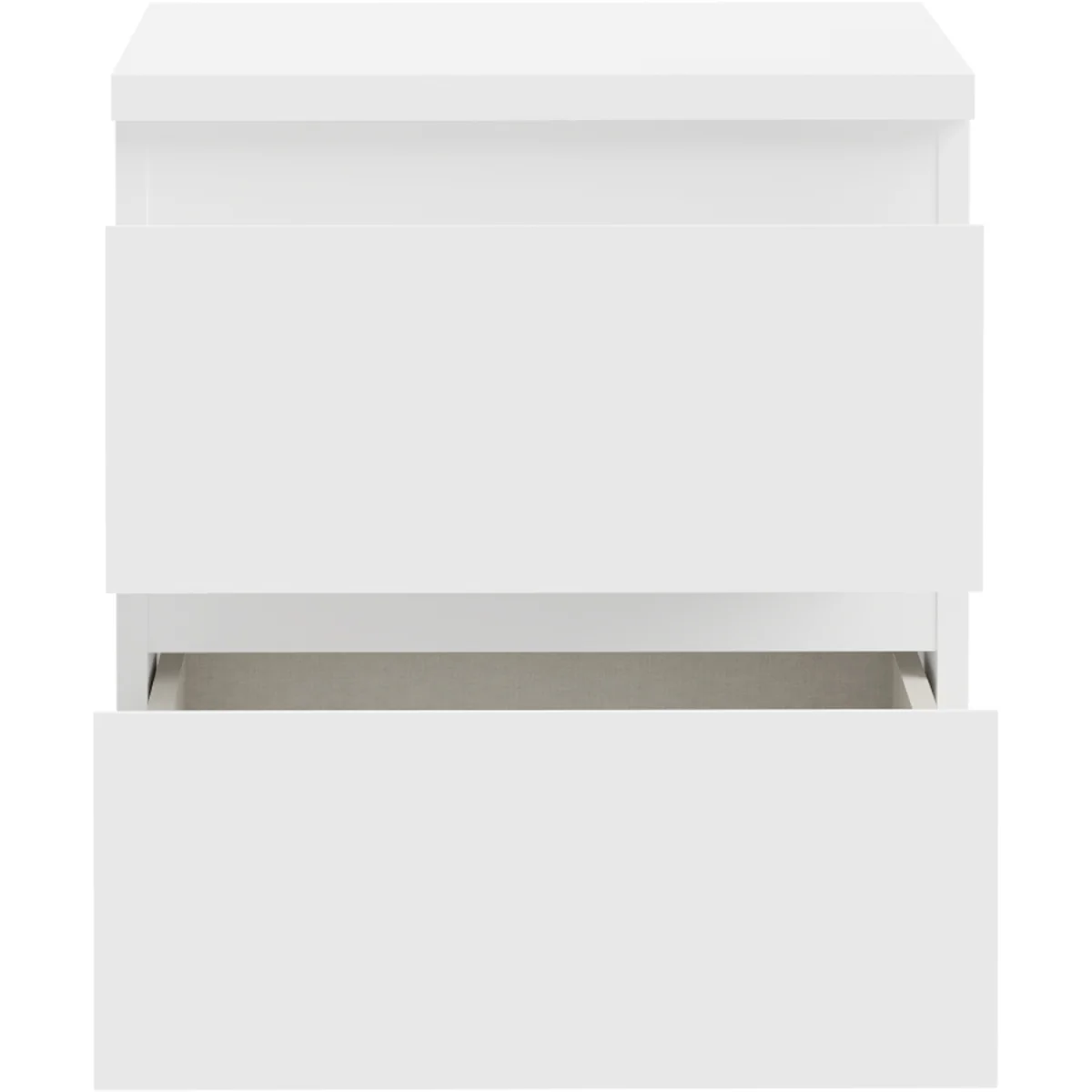Edmore 2 Drawer Bedside - Light Grey – image 6
