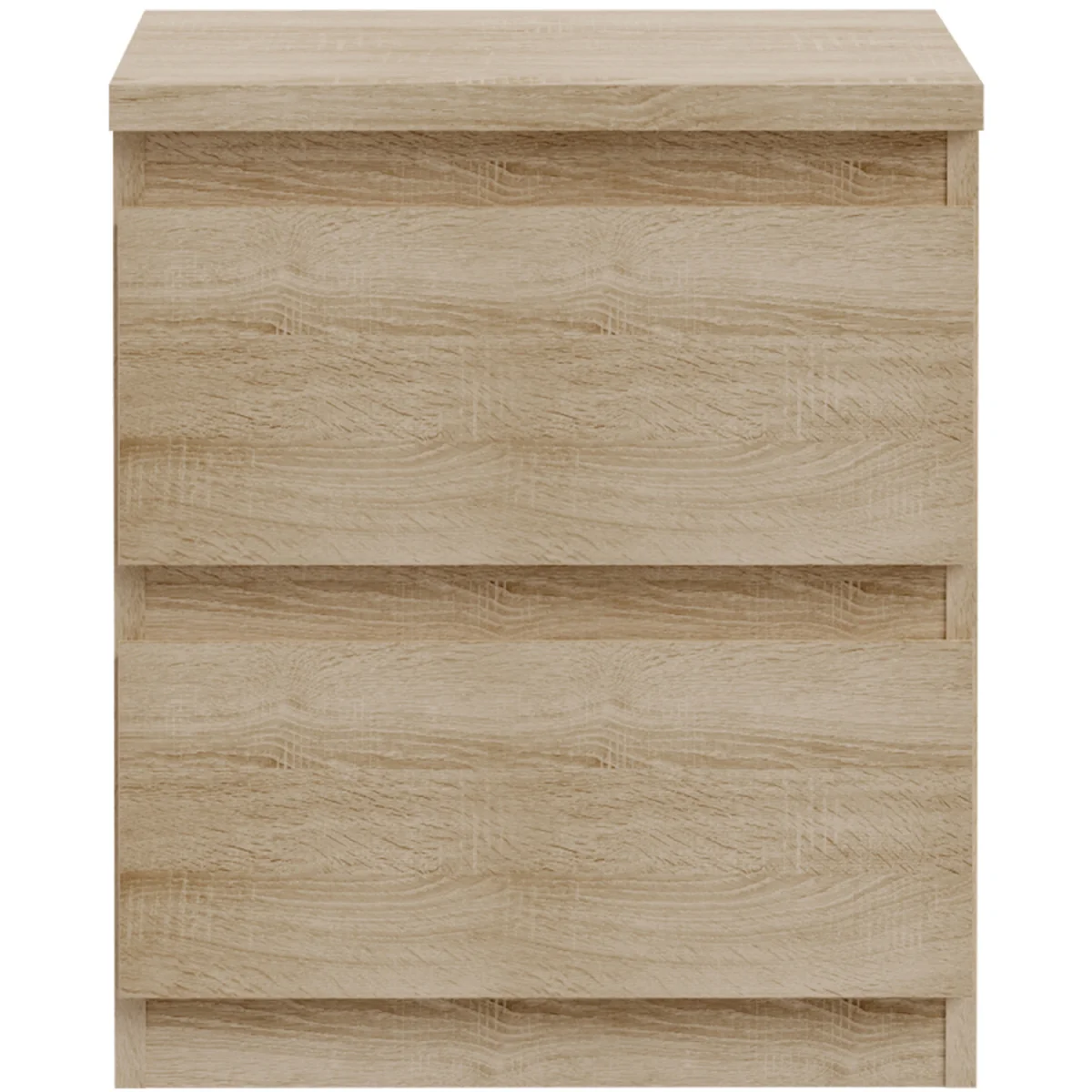 Edmore 2 Drawer Bedside - Light Grey – image 8