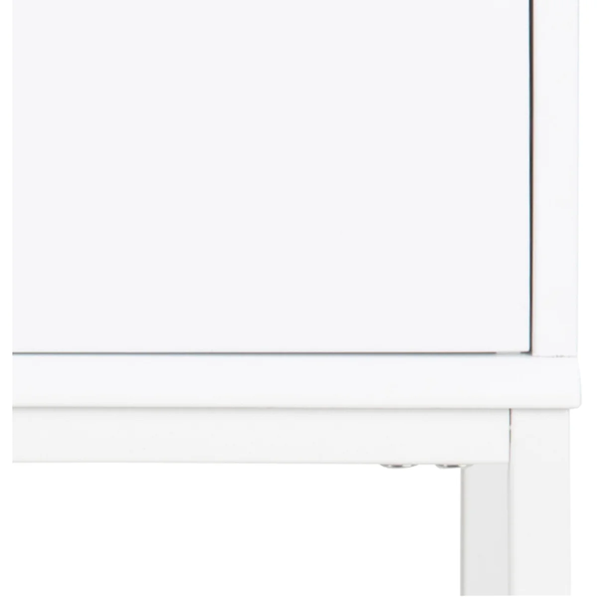 Mitra 1 Drawer Bedside Table - White – image 7