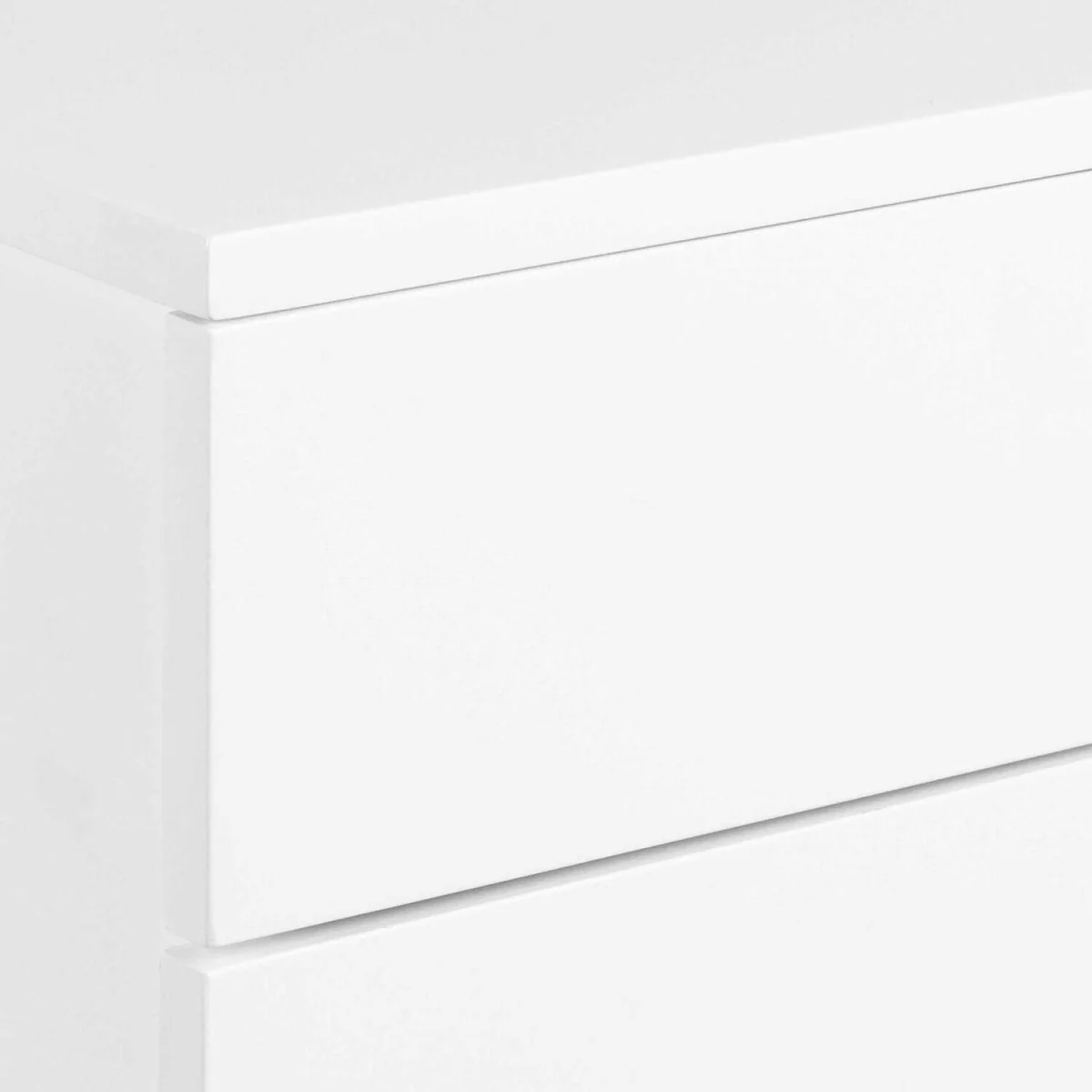 Wyld Haus Rome Wall-Mounted Bedside Table, Matt White, 2 Drawers - White – image 6