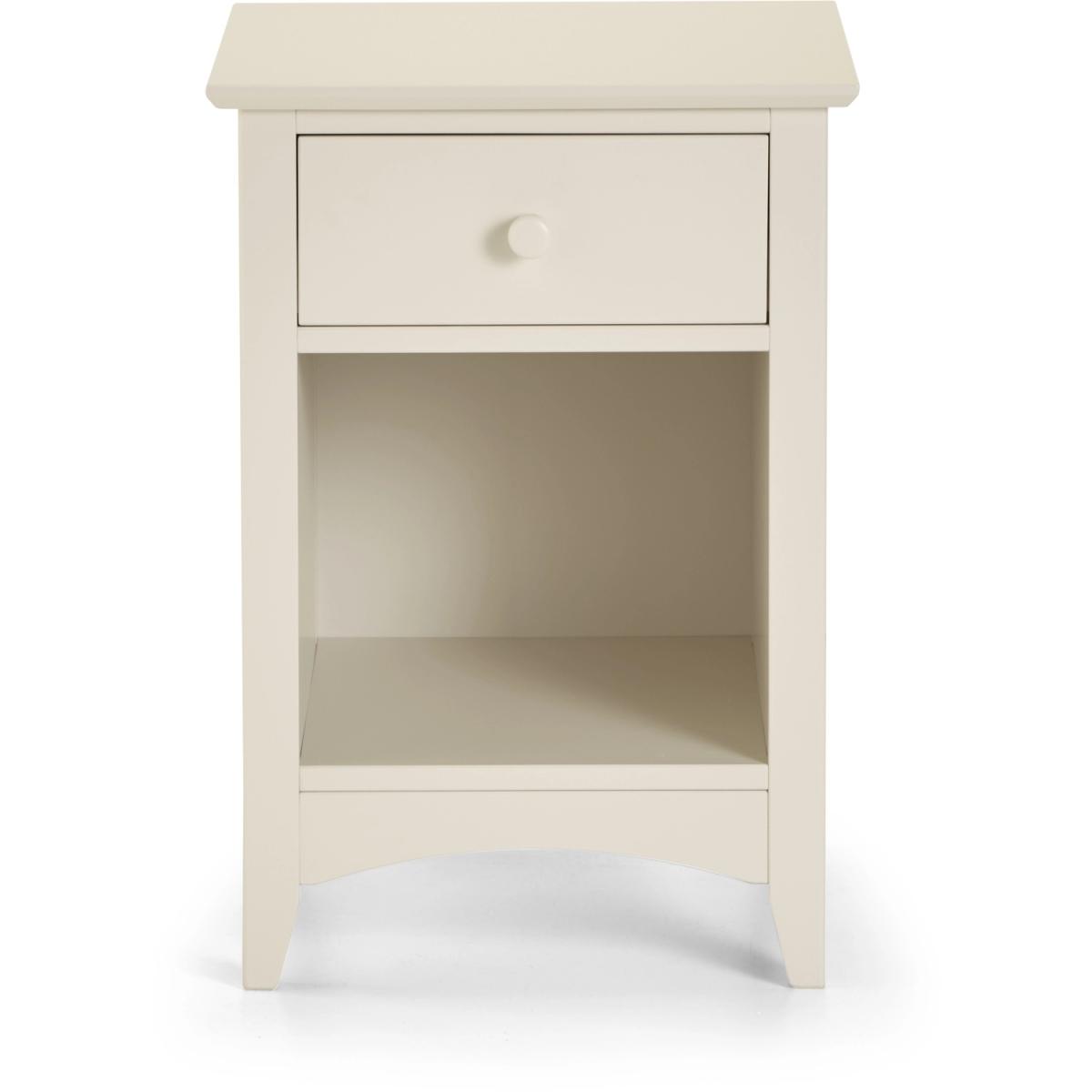 Cameo One Draw Bedside - Stone White – image 3