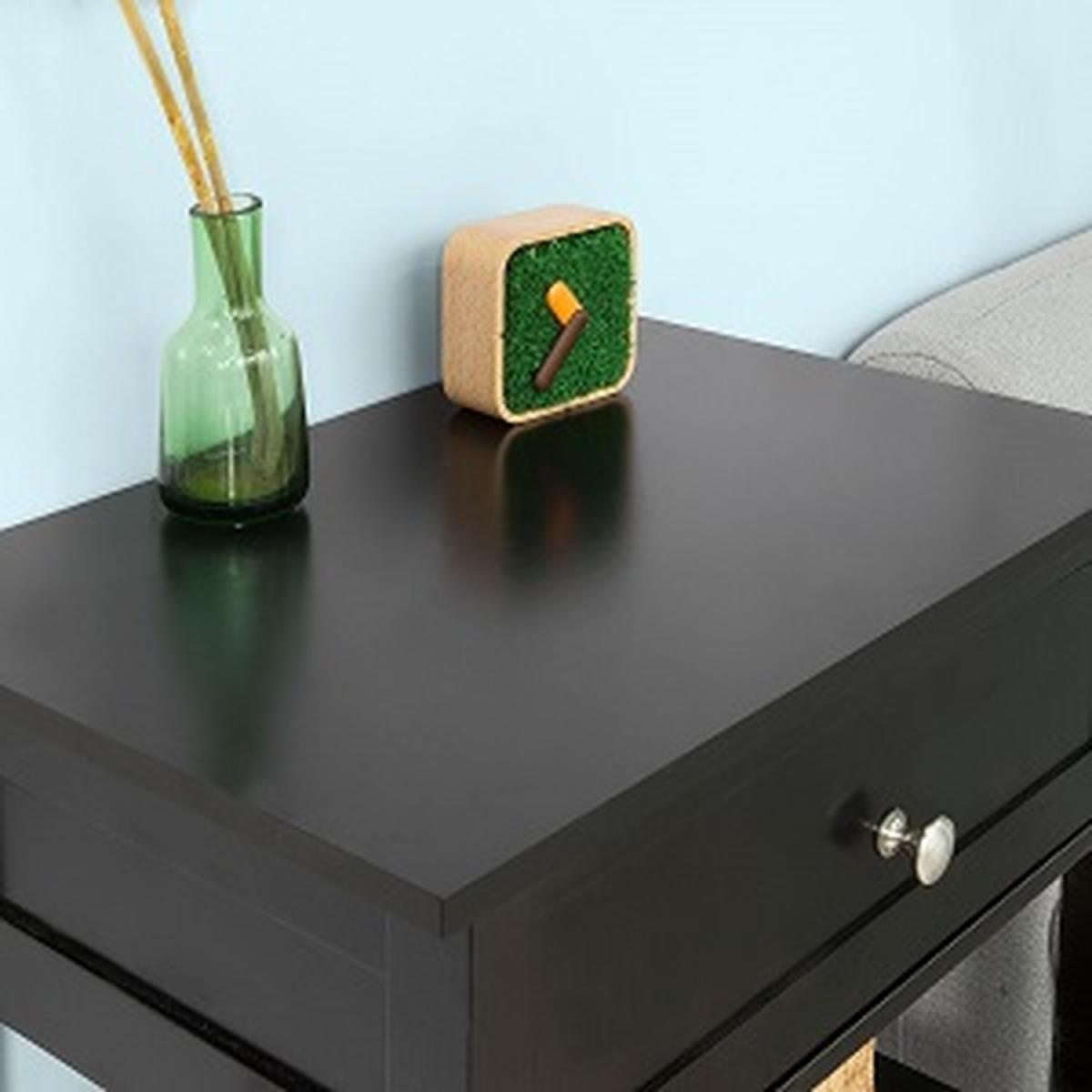 SoBuy Bedside Table with 1 Drawer 2 Shelves – image 5