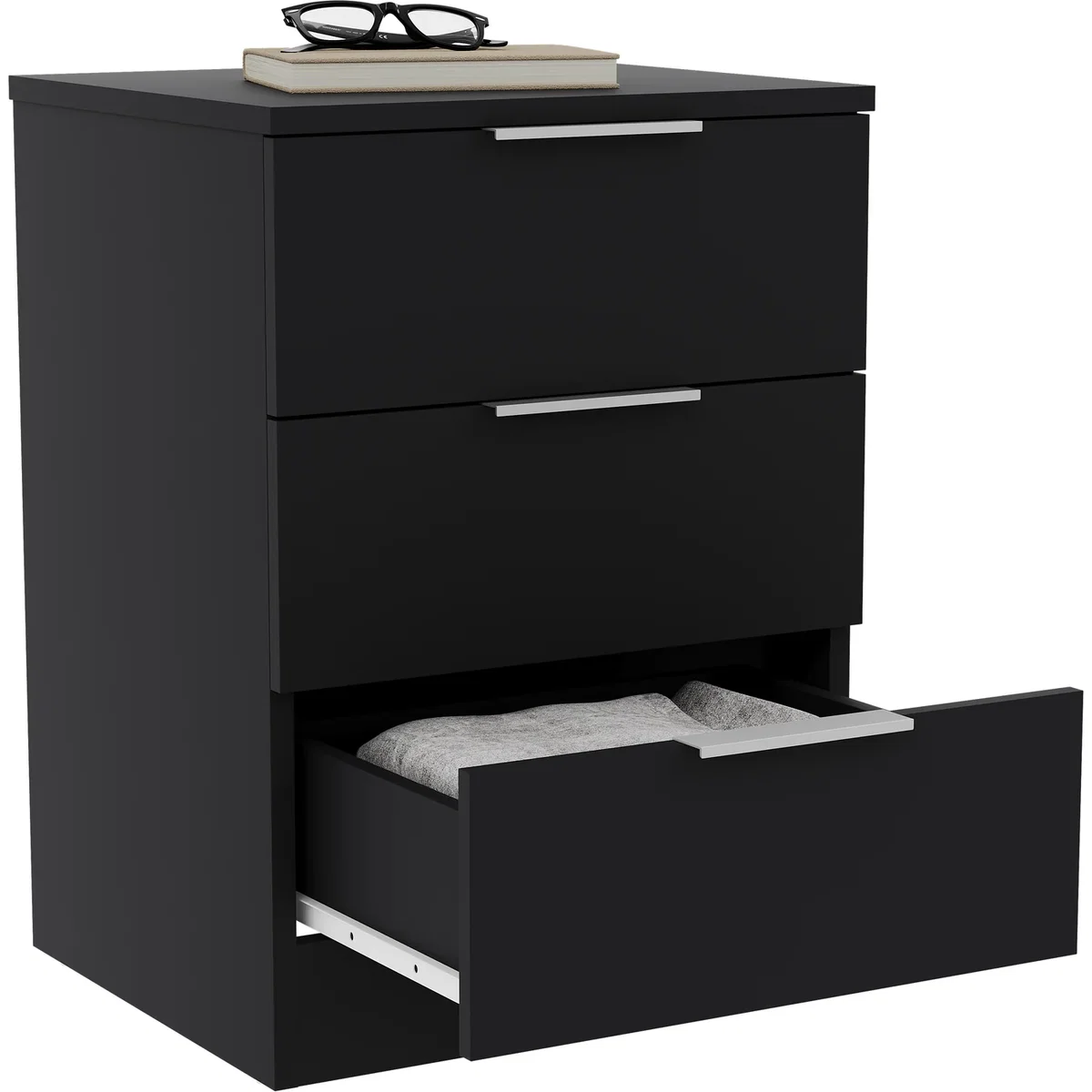 Trega 3 Drawer Bedside Chest - Pine / 1 – image 16