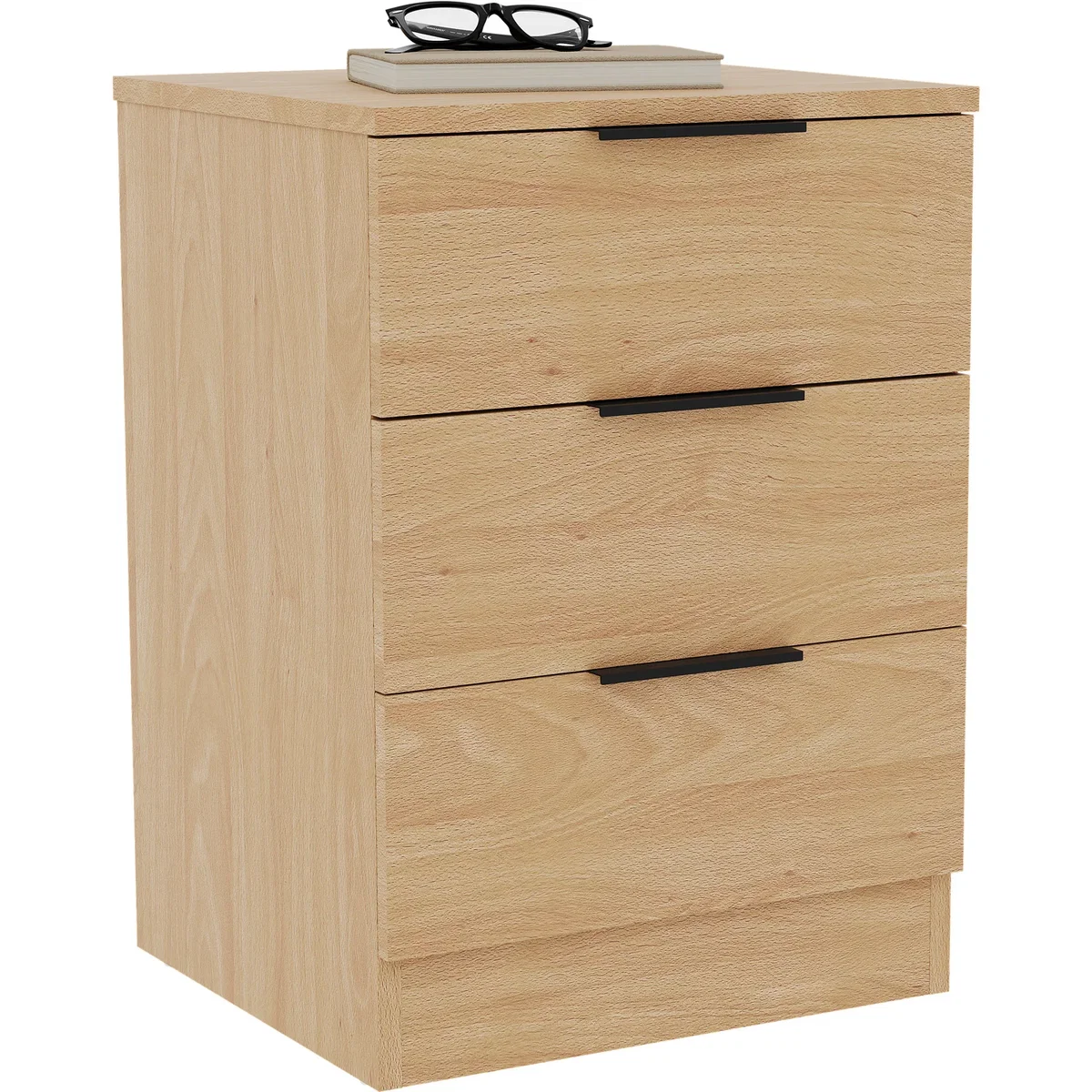 Trega 3 Drawer Bedside Chest - Pine / 1 – image 26