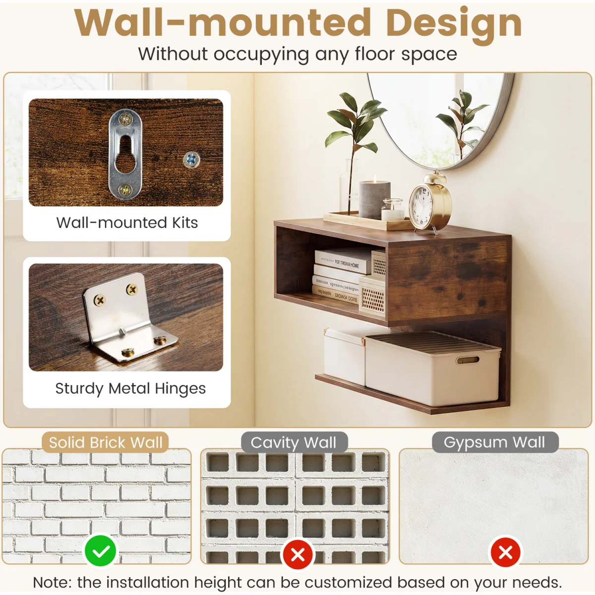 Set of 2 Floating Nightstand – image 7