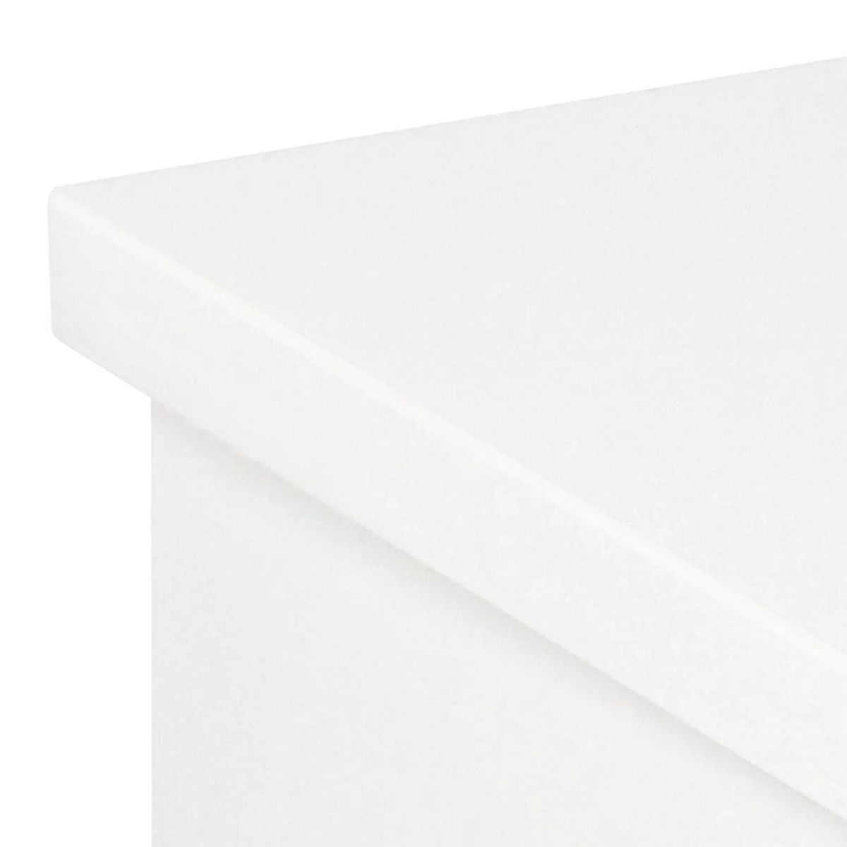 Wyld Haus Hereford White Wall-Mounted Bedside Table with 1 Drawer - White – image 4