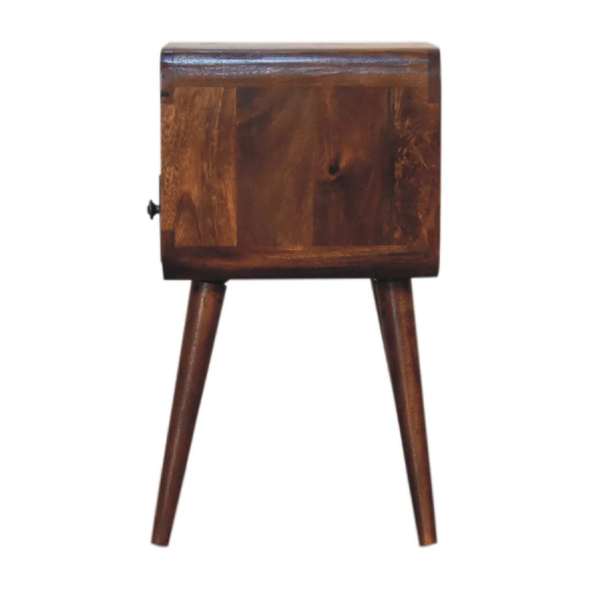 Olbia Mini Chestnut Mango Wood Bedside Table - Brown – image 8