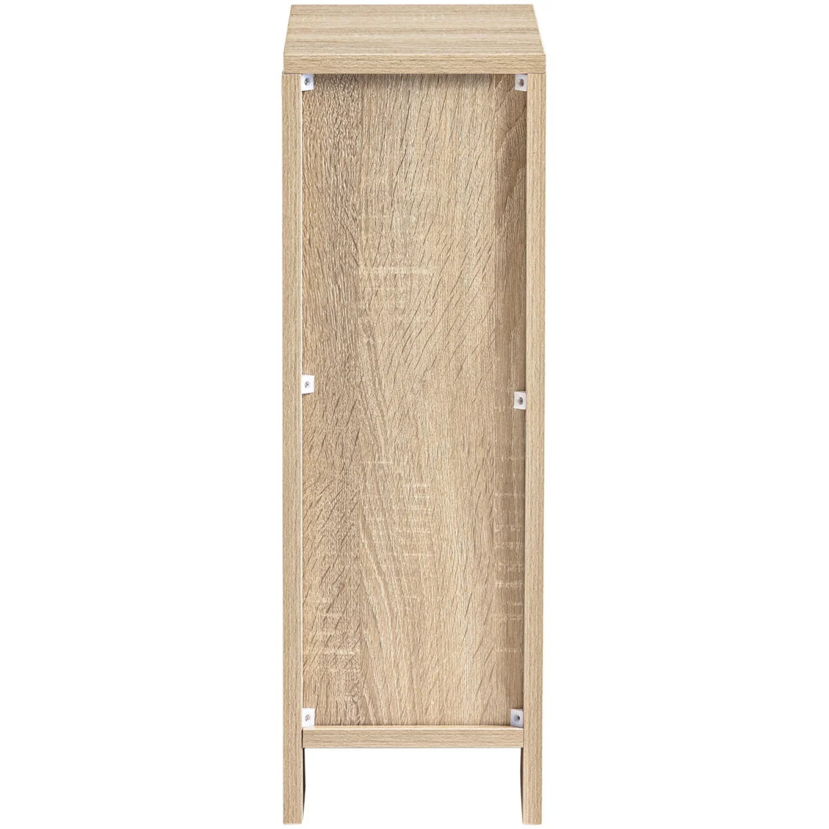 Set of 2 Narrow Bedside Tables Nightstand - Natural – image 15