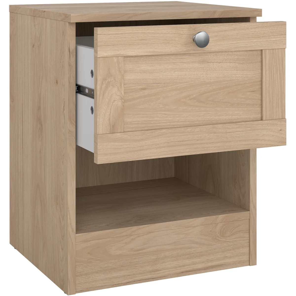 Brande Nightstand with 1 Drawer - Jackson Hickory – image 5
