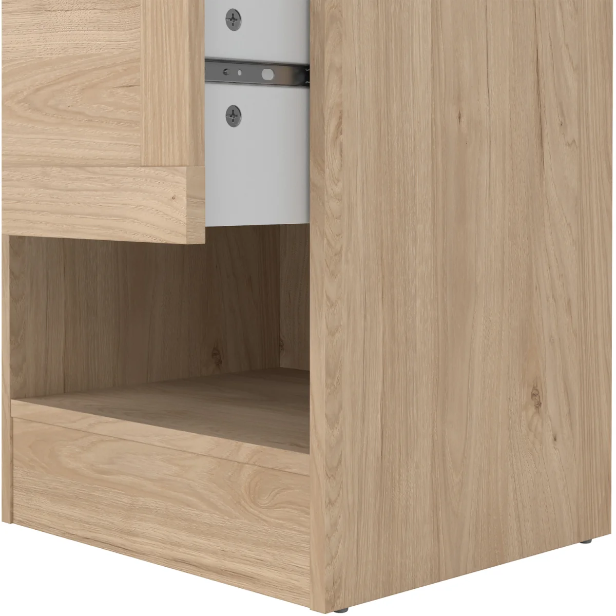 Brande Nightstand with 1 Drawer - Jackson Hickory – image 7