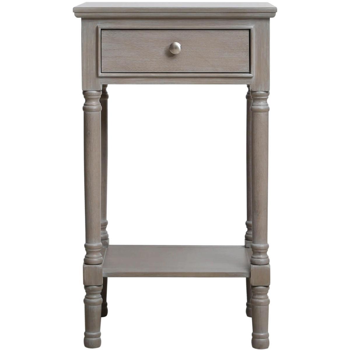 Coby One Drawer Bedside Table - Taupe – image 2