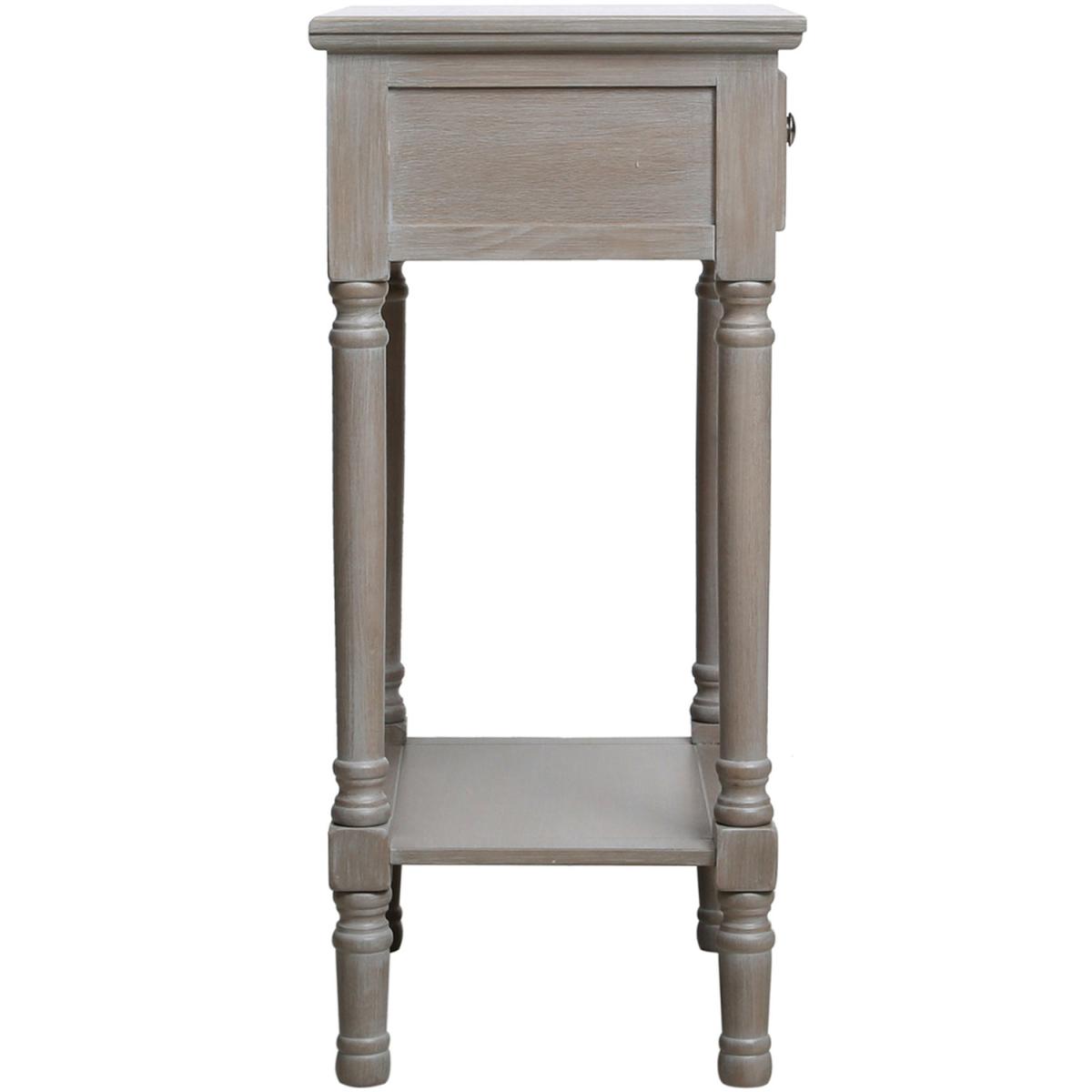 Coby One Drawer Bedside Table - Taupe – image 5