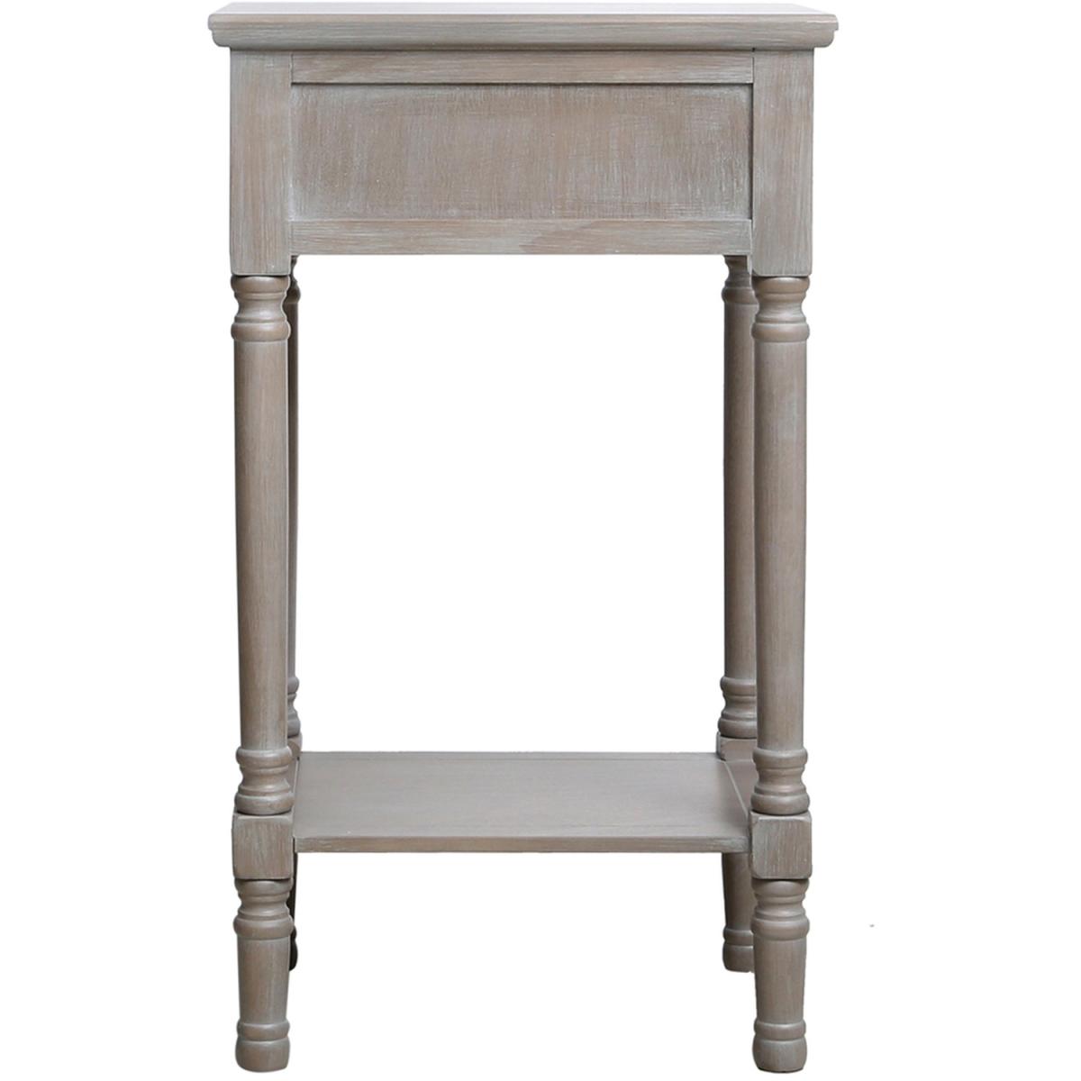 Coby One Drawer Bedside Table - Taupe – image 6