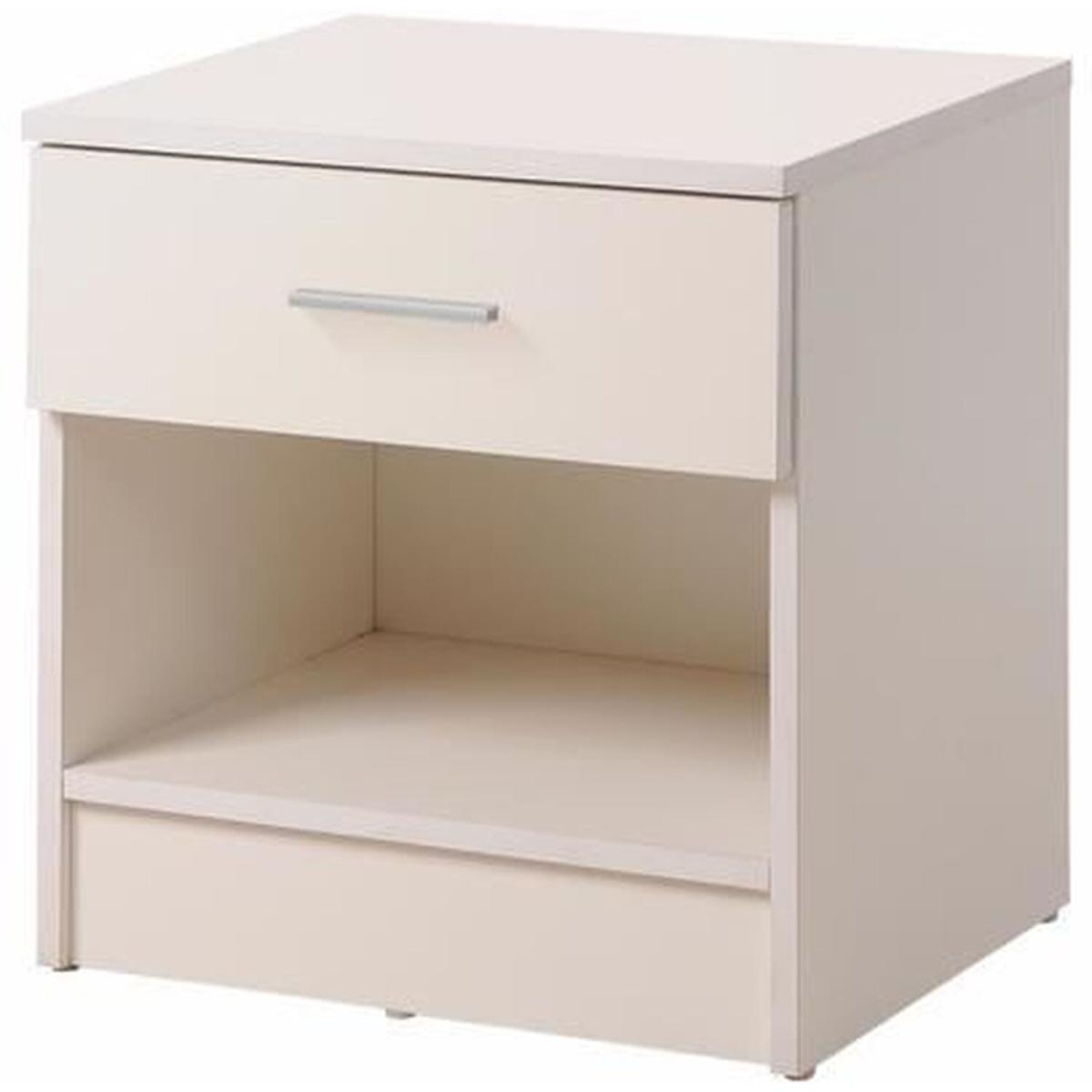 Rio Costa 1 Drawer Bedside Table - Beech – image 7