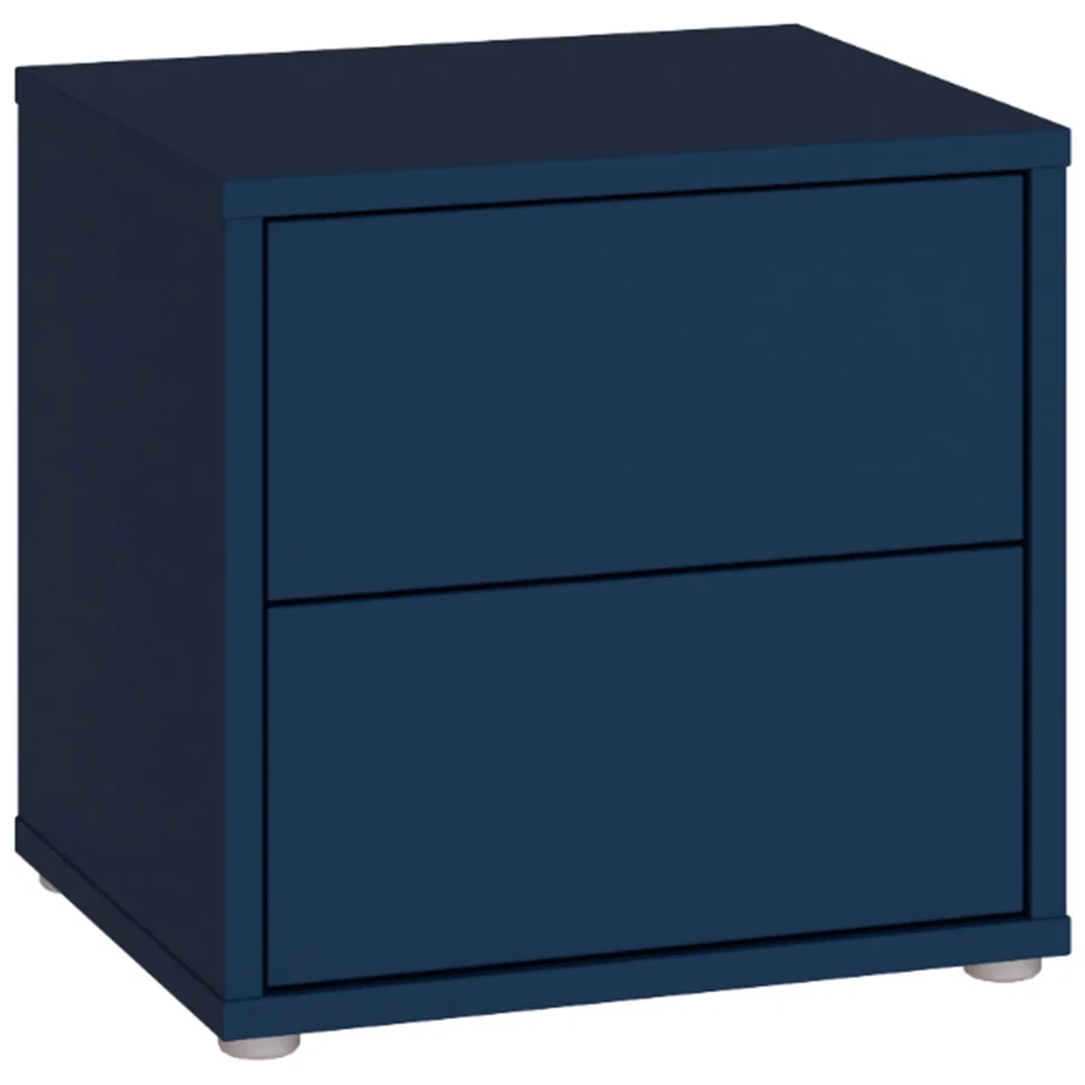 Alice Springs Low Bedside Cabinet with 2 Drawers Push-Open in Taupe - Terracotta – image 25