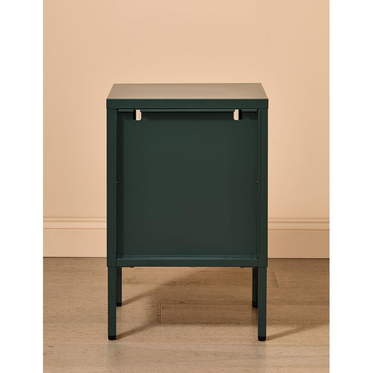 Small Simkin Bedside Cabinet in Olive Left Hand Opening – image 5