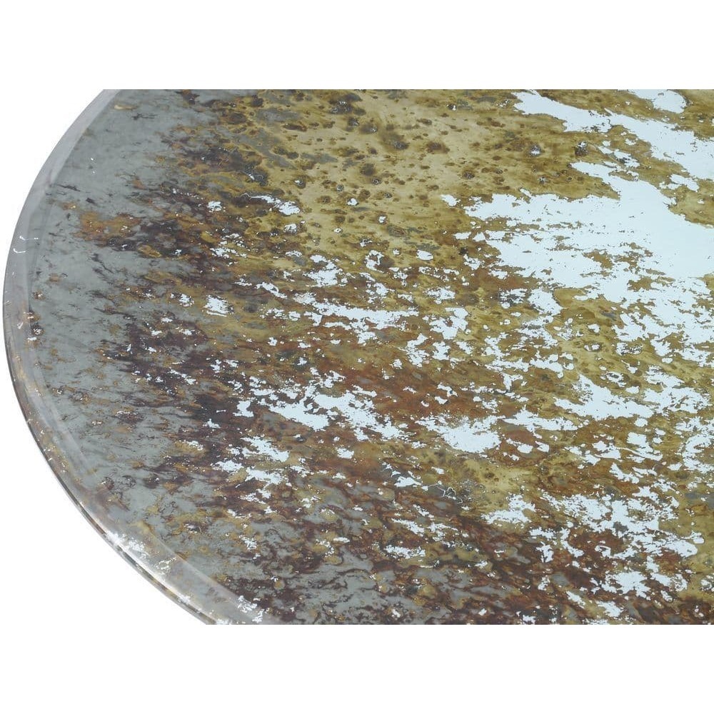 Brimstone Mottled Glass Top Coffee Table – image 2