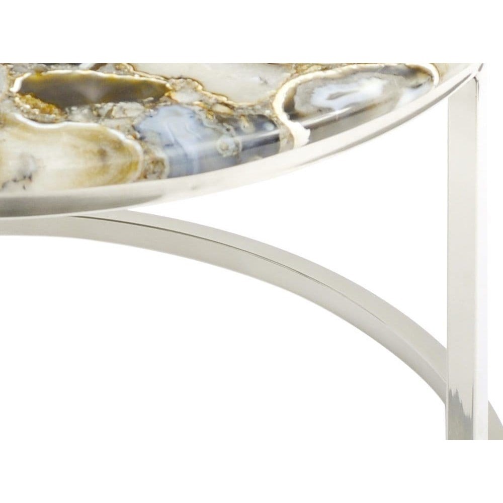 Meso Agate Round Coffee Table – image 3