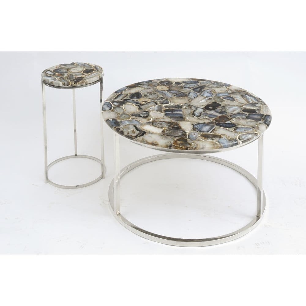 Meso Agate Round Coffee Table – image 4