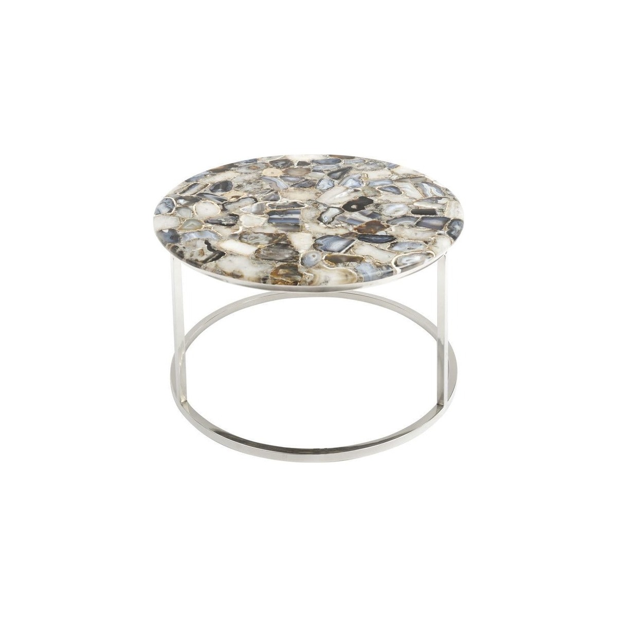 Meso Agate Round Coffee Table – image 1