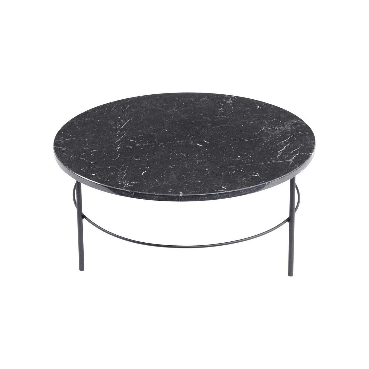 Marquina Black Marble Coffee Table – image 1