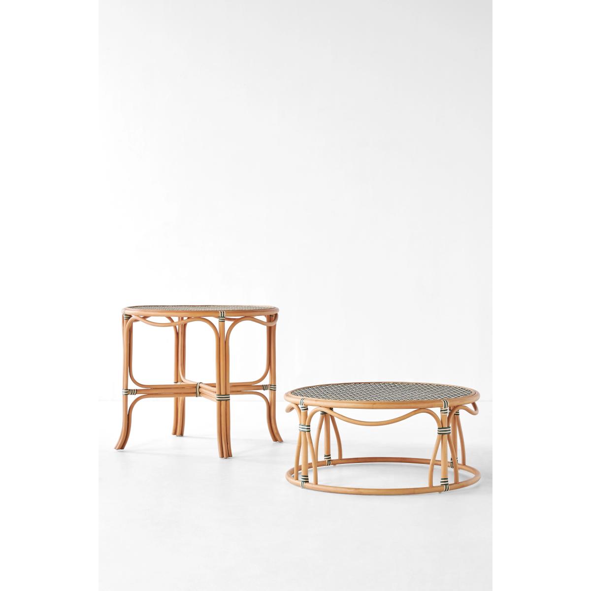 Coastal Indoor/Outdoor Rattan Coffee Table – image 3