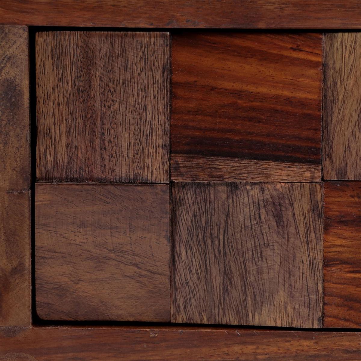 Kora 2 Drawer Coffee Table, Brown Wood | Barker & Stonehouse – image 12
