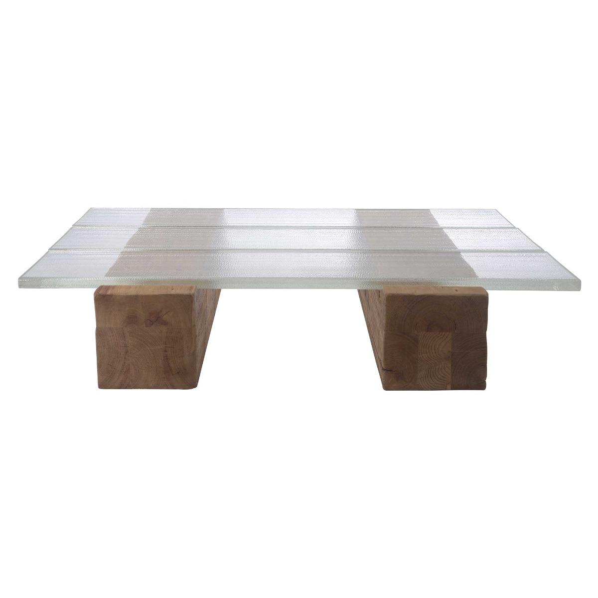 Timothy Oulton Icebeam Coffee Table, Neutral Glass | Barker & Stonehouse – image 3