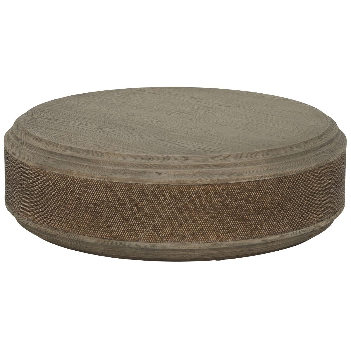 Dionne Large Round Coffee Table, Neutral Wood | Barker & Stonehouse – image 3