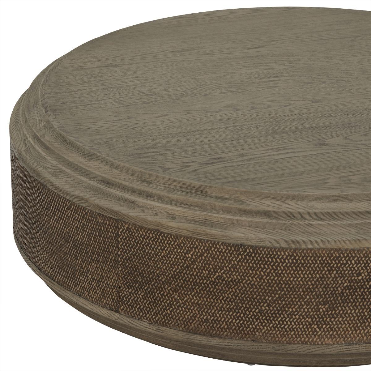 Dionne Large Round Coffee Table, Neutral Wood | Barker & Stonehouse – image 4