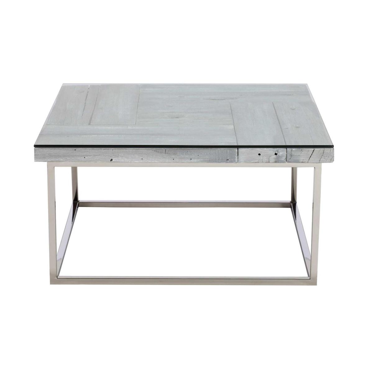 Caspian Chill Reclaimed Wood Coffee Table, Grey | Barker & Stonehouse – image 2