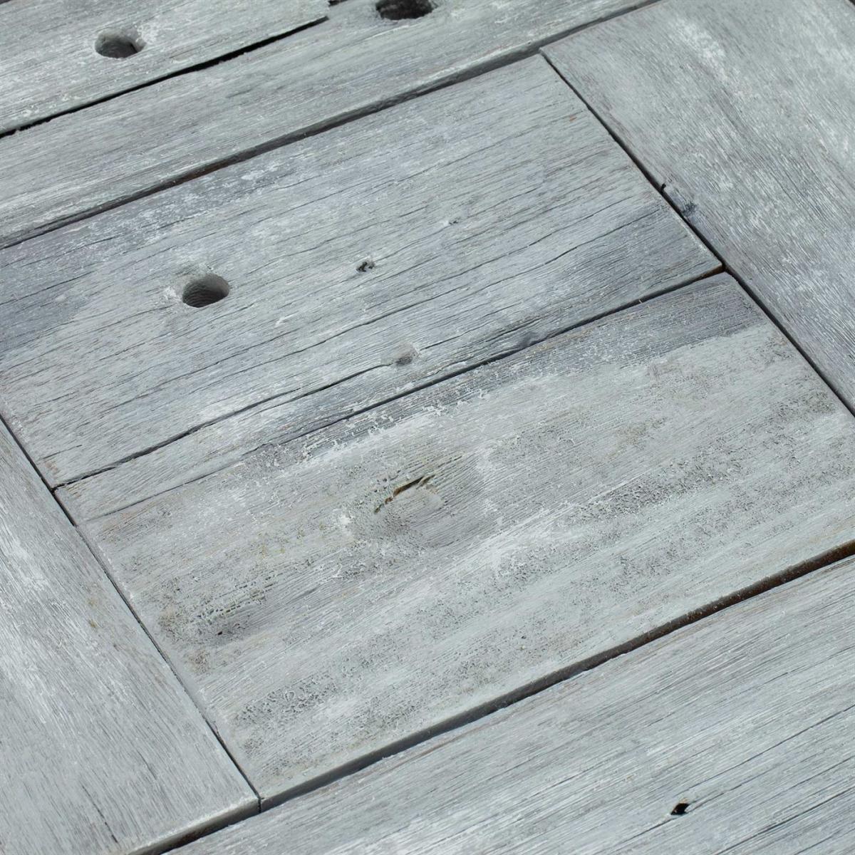 Caspian Chill Reclaimed Wood Coffee Table, Grey | Barker & Stonehouse – image 3