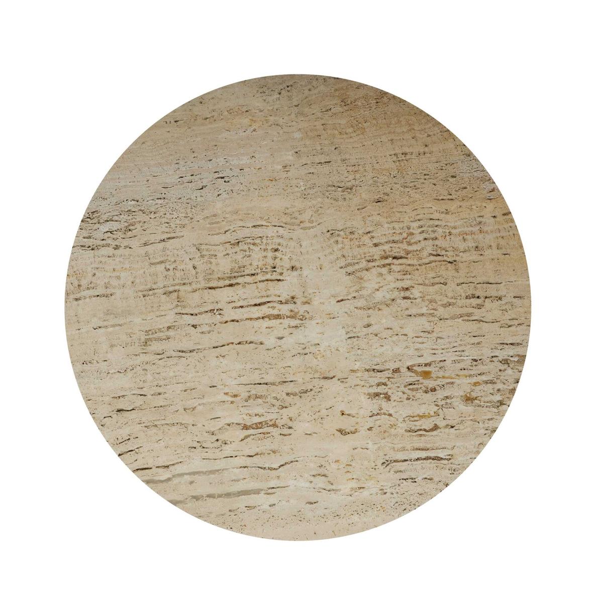 Agra Coffee Table 90x90cm, Round, Brown | Barker & Stonehouse – image 4