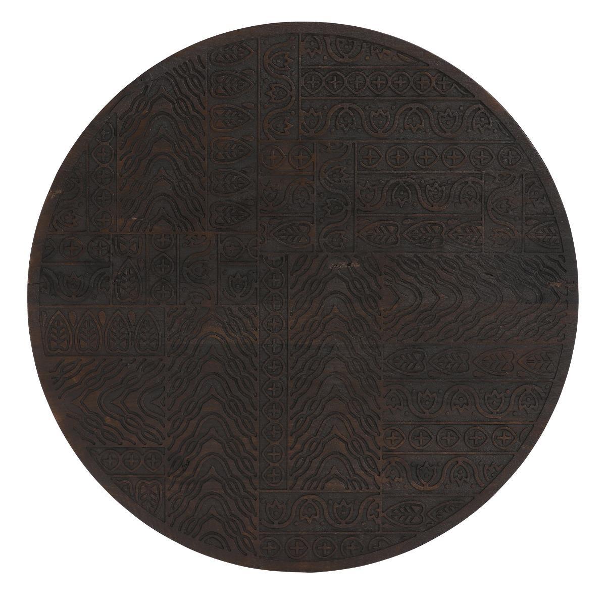 Inca Mango Wood Coffee Table in Ebony Finish – image 5